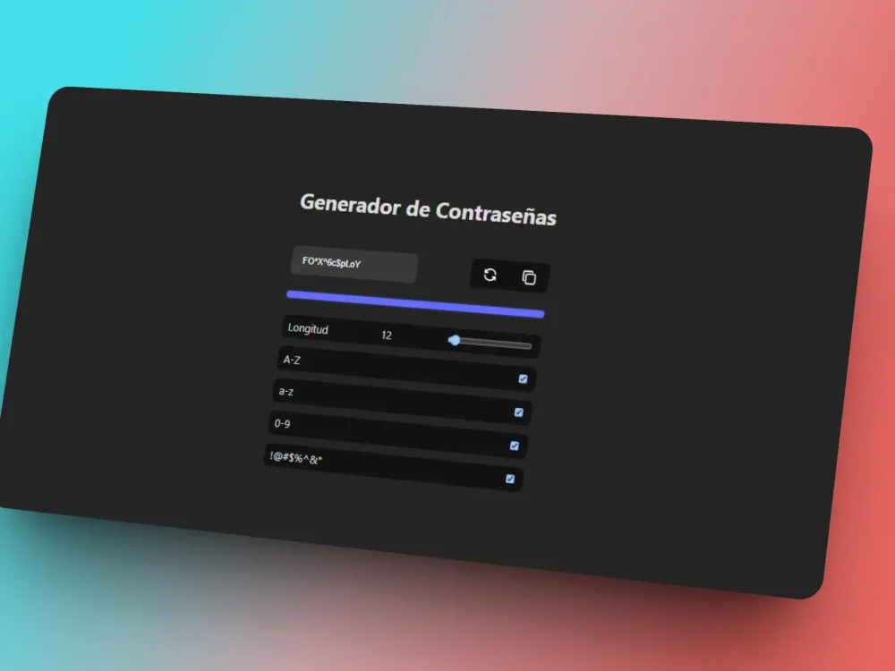 password-generator web.