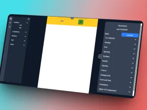 Screen Shot de la app template builder.
